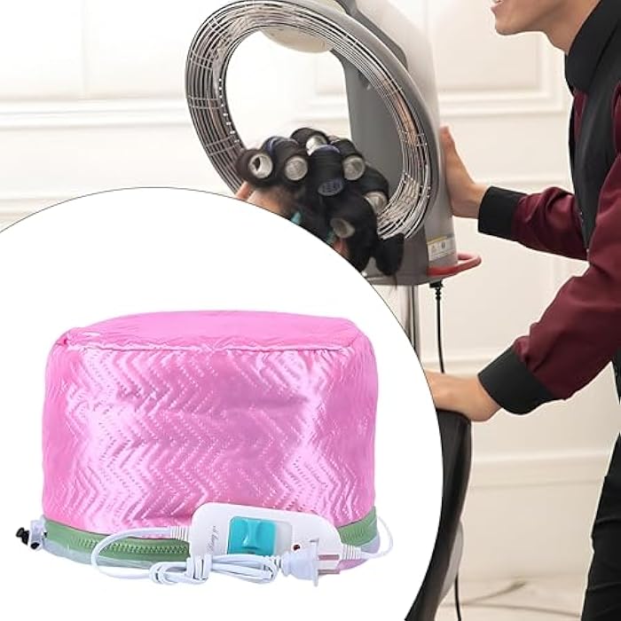 Hair Treatment Cap - Intensive Nutrition with Portable Electric Design and Dual Adjustable Temperature Settings for Home Use - Image 4